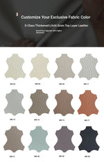 **Luxurious Pine Leather Sofa with Down Feather Cushioning - Stylish Modern Design for Ultimate Comfort** hly-3033