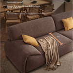 Luxurious Pine Down Techno Fabric Sofa – Stylish Comfort for Modern Living Rooms hly-3035