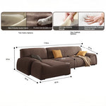 Luxurious Pine Down Techno Fabric Sofa – Stylish Comfort for Modern Living Rooms hly-3035