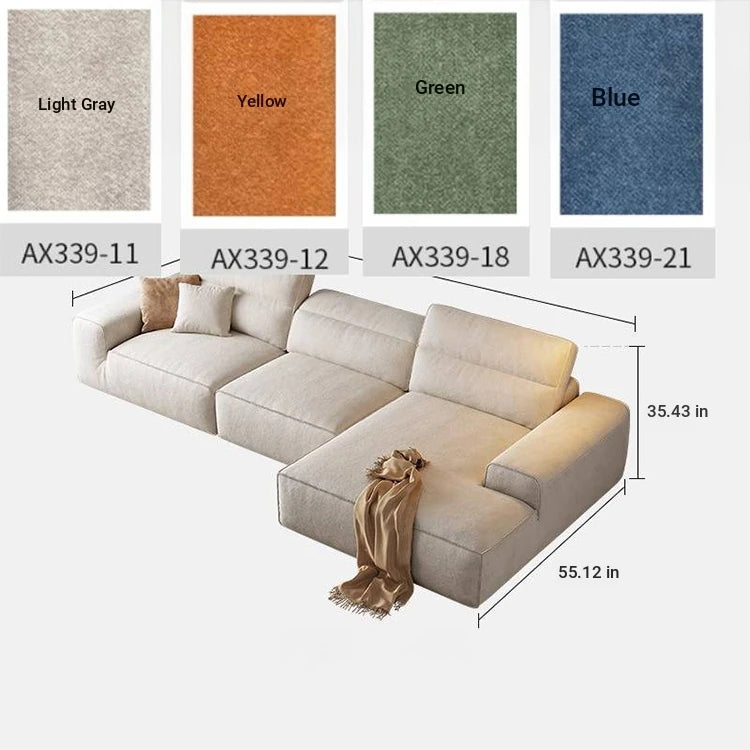 Elegant Pine Solid Wood Sofa with Cotton Stuffing & Techno Fabric – Modern Comfort for Your Living Room hly-3036