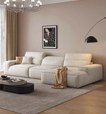 Elegant Pine Solid Wood Sofa with Cotton Stuffing & Techno Fabric – Modern Comfort for Your Living Room hly-3036