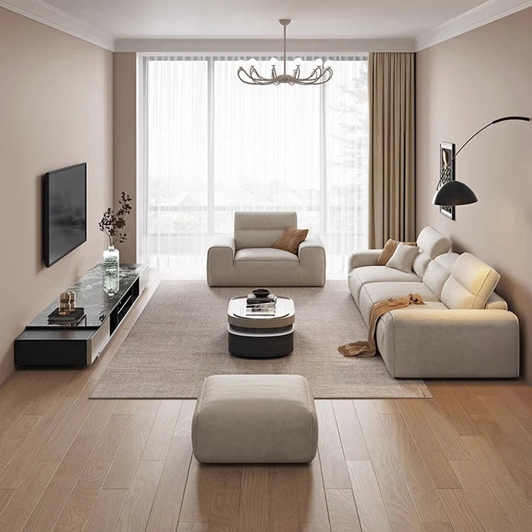 Elegant Pine Solid Wood Sofa with Cotton Stuffing & Techno Fabric – Modern Comfort for Your Living Room hly-3036