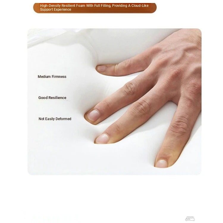 Modern Faux Leather Bed with Stylish Headboard – Chic Bedroom Furniture for Ultimate Comfort hlyj-3142