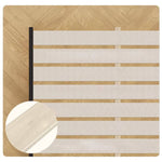 Elegant Brown Rubber Wood Pine Bed - Durable & Stylish Bedroom Furniture hmak-245