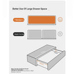 Modern Ash Wood Drawer Cabinet with Stainless Steel Handles – Sleek Storage Solution hmr-4763
