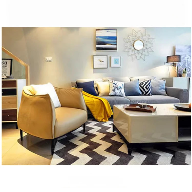 Stylish Scratch-Resistant Fabric Chair for Modern Living Rooms - Luxurious Comfort & Chic Design hmr-4765
