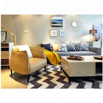 Stylish Scratch-Resistant Fabric Chair for Modern Living Rooms - Luxurious Comfort & Chic Design hmr-4765