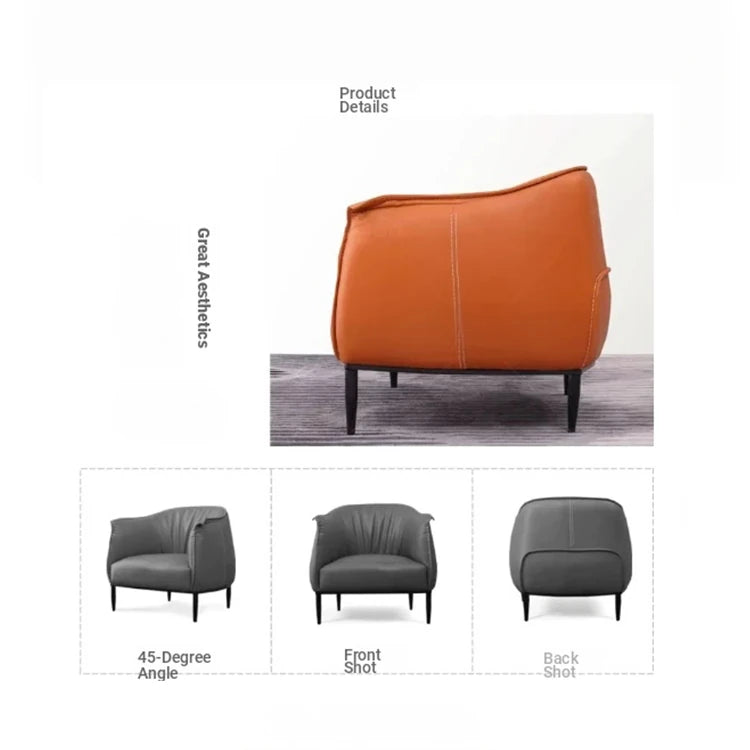 Stylish Scratch-Resistant Fabric Chair for Modern Living Rooms - Luxurious Comfort & Chic Design hmr-4765