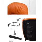 Stylish Scratch-Resistant Fabric Chair for Modern Living Rooms - Luxurious Comfort & Chic Design hmr-4765