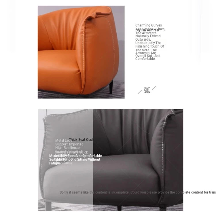Stylish Scratch-Resistant Fabric Chair for Modern Living Rooms - Luxurious Comfort & Chic Design hmr-4765