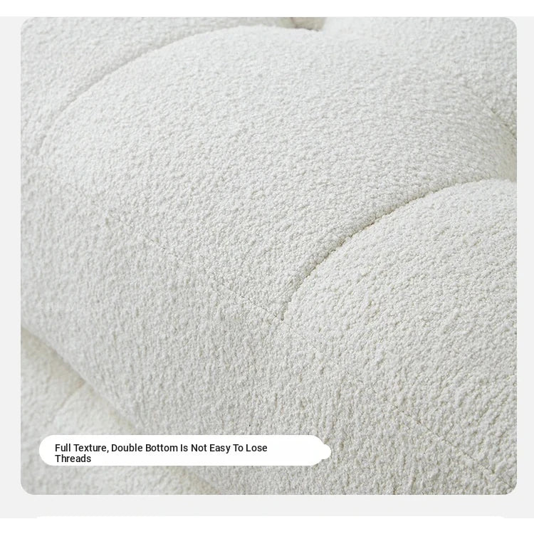 Luxury Convertible Lounge Chair with Soft Chenille Techno Fabric - Perfect for Relaxation and Sleep hmr-4767