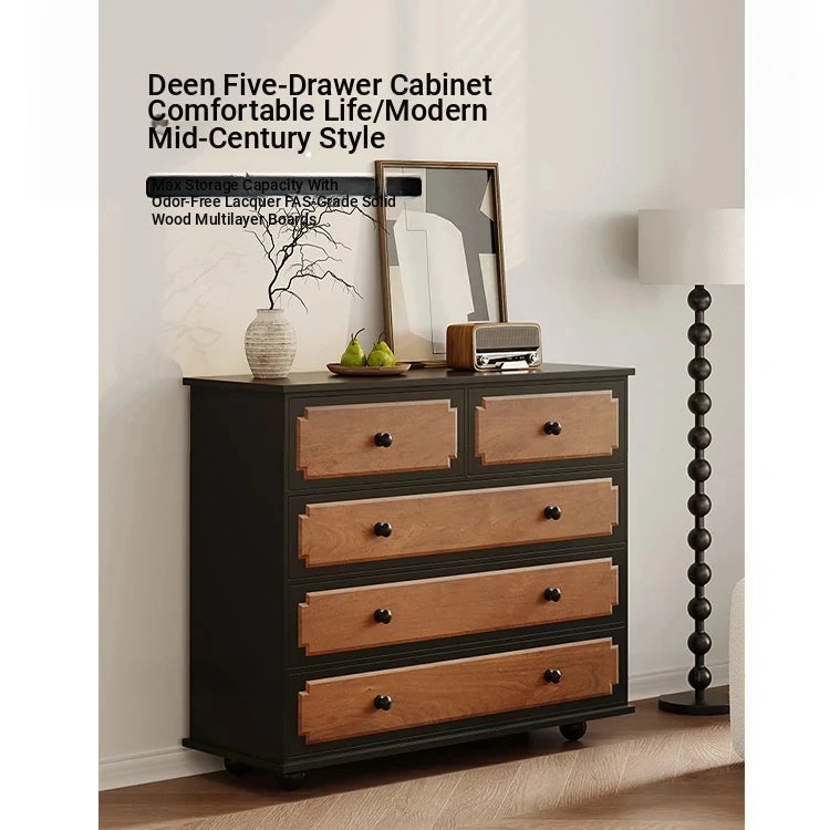 Elegant Ash Wood Cabinet with Modern Design - Stylish Storage Solution for Any Room hmr-4771