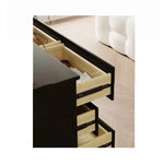 Elegant Ash Wood Cabinet with Modern Design - Stylish Storage Solution for Any Room hmr-4771