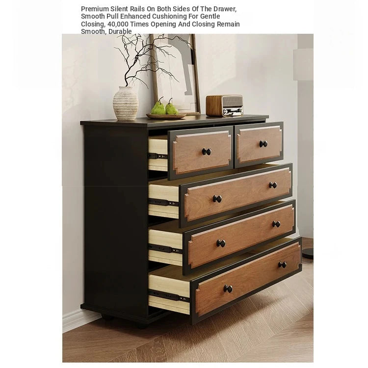 Elegant Ash Wood Cabinet with Modern Design - Stylish Storage Solution for Any Room hmr-4771