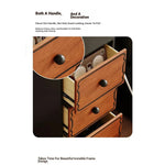 Elegant Ash Wood Cabinet with 8 Stylish Drawers for Modern Home Decor hmr-4773