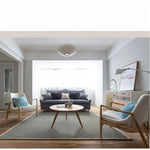 Stylish Ash Wood Armchair with Cotton-Linen Upholstery – Perfect for Modern Living Spaces hmr-4775