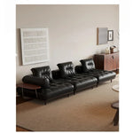 Stylish Ash Wood Coffee Table with Unique Round Base - Modern Design for Living Room Décor hmr-4776