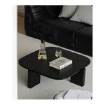 Stylish Ash Wood Coffee Table with Modern Design for Living Room Decor hmr-4778