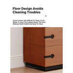 Stylish Ash Wood Cabinet with Sleek Design - 4 Drawer Dresser for Modern Living Spaces hmr-4783