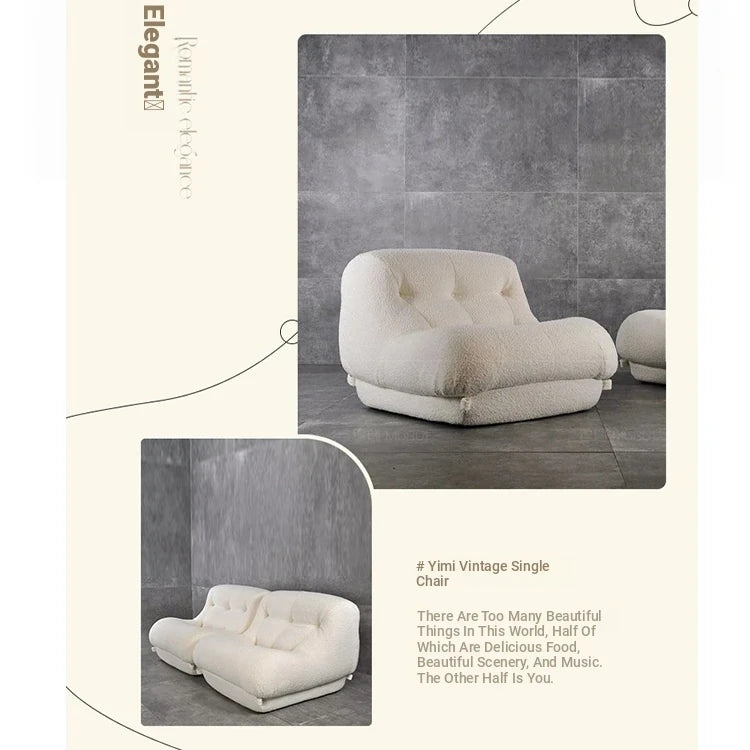 Luxury Corduroy Pine Lounge Chair Set – Stylish Comfort for Your Living Space hmr-4784