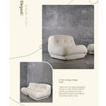 Luxury Corduroy Pine Lounge Chair Set – Stylish Comfort for Your Living Space hmr-4784