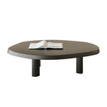 Stylish Ash Wood Coffee Table with Spacious Top - Perfect for Modern Living Rooms hmr-4787