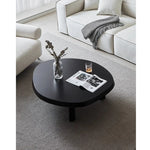 Stylish Ash Wood Coffee Table with Spacious Top - Perfect for Modern Living Rooms hmr-4787