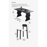 Stylish Ash Wood Dining Table - Modern Design for Elegant Home Interiors hmr-4789