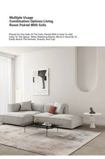Stylish Oak Density Board Coffee Table - Modern Round Design for Living Room Elegance hmr-4799