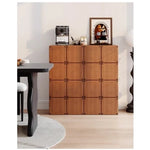Stylish Ash Wood Bedside Cupboard - Modern Storage Solution for Your Home hmr-4803