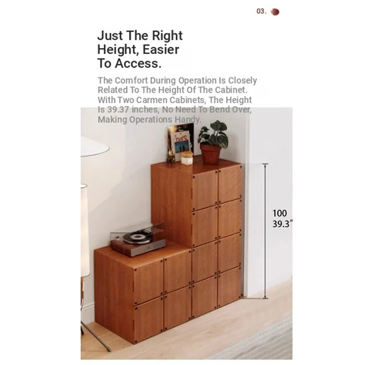 Stylish Ash Wood Bedside Cupboard - Modern Storage Solution for Your Home hmr-4803