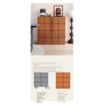 Stylish Ash Wood Bedside Cupboard - Modern Storage Solution for Your Home hmr-4803