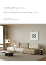 Stylish Ash Wood Coffee Table with Modern Design - Perfect for Living Room Décor hmr-4807