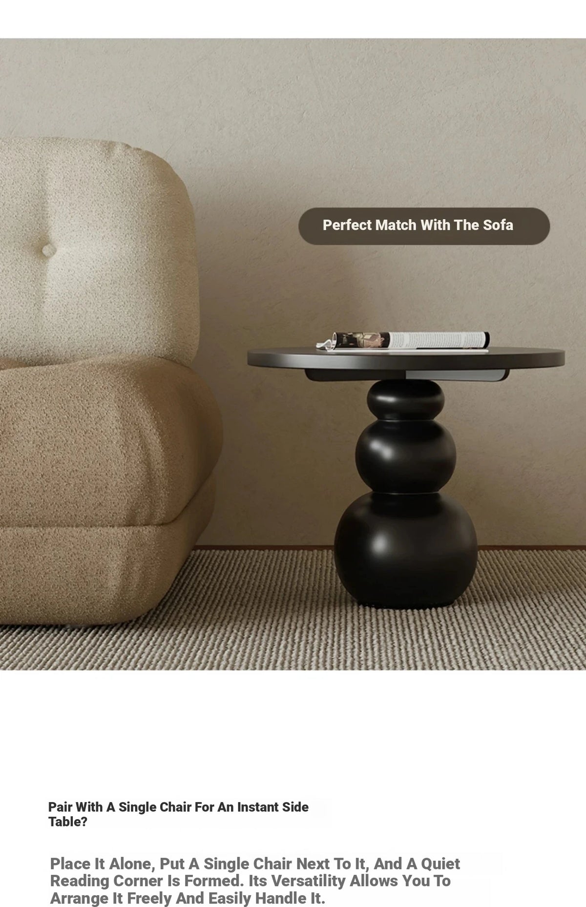 Stylish Ash Wood Coffee Table with Modern Design - Perfect for Living Room Décor hmr-4807
