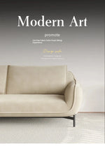 Stylish Techno Fabric Sofa with Pine Stainless Frame - Modern Comfort for Your Living Space hmr-4810