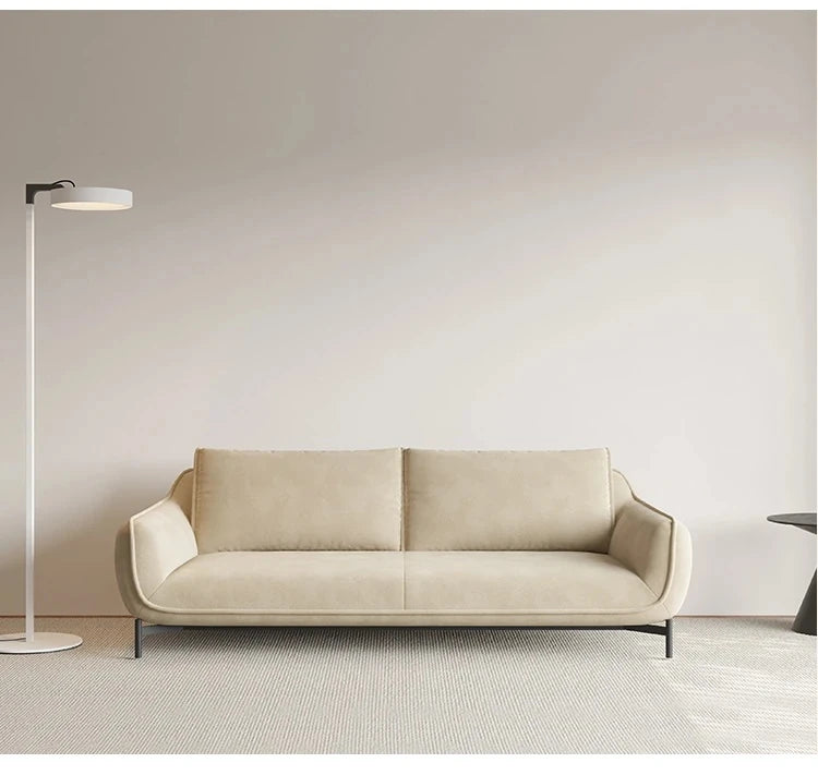 Stylish Techno Fabric Sofa with Pine Stainless Frame - Modern Comfort for Your Living Space hmr-4810