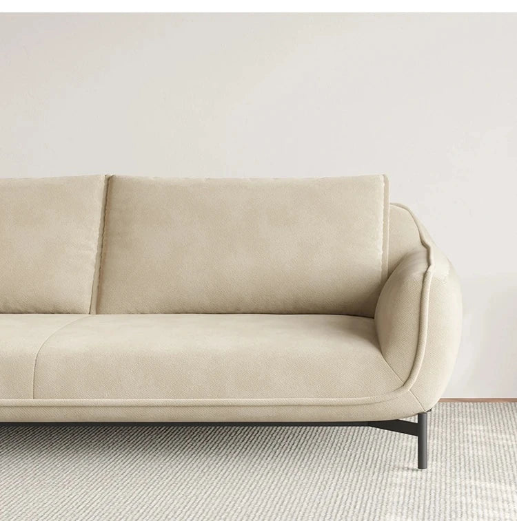 Stylish Techno Fabric Sofa with Pine Stainless Frame - Modern Comfort for Your Living Space hmr-4810