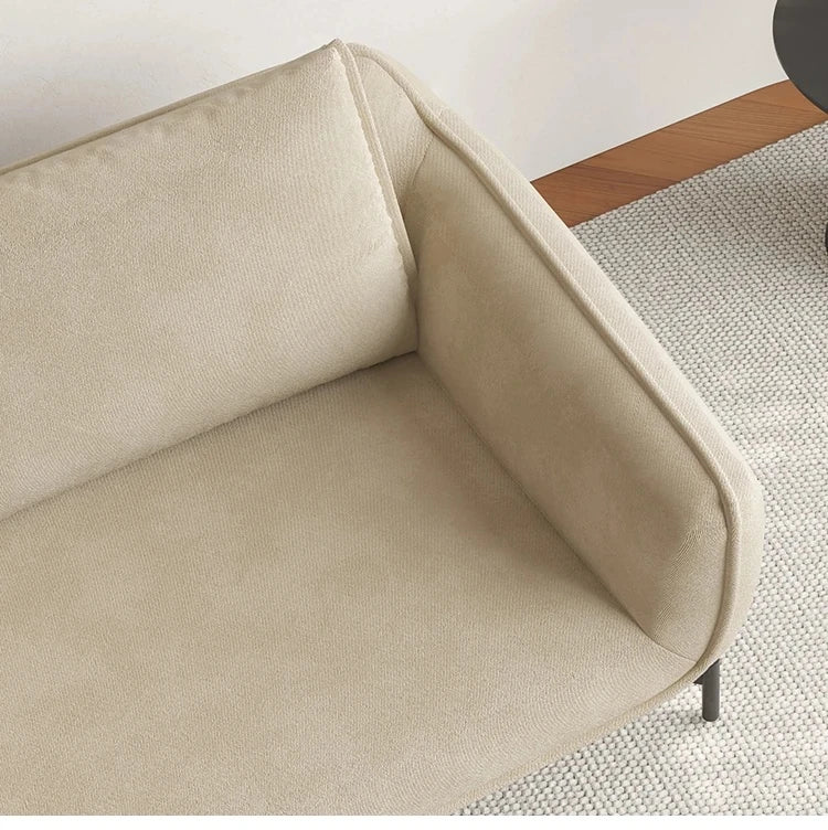 Stylish Techno Fabric Sofa with Pine Stainless Frame - Modern Comfort for Your Living Space hmr-4810