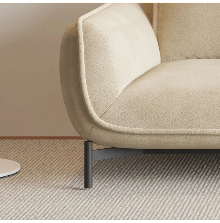 Stylish Techno Fabric Sofa with Pine Stainless Frame - Modern Comfort for Your Living Space hmr-4810