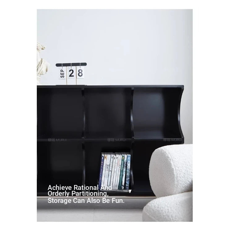 Modern Ash Wood & Stainless Steel Storage Rack - Stylish Organizing Solution for Home & Office hmr-4811