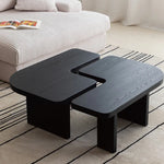 Sleek Ash Wood Coffee Table – Modern Design for Your Living Room hms-4050
