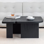 Sleek Ash Wood Coffee Table – Modern Design for Your Living Room hms-4050
