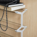 Elegant Acrylic Aluminum Storage Rack | Stylish Space-Saving Solution for Home & Office hms-4061