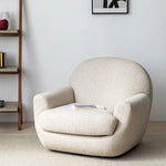 Luxury Solid Wood Armchair with Plush Upholstery - Perfect for Living Rooms hms-4064