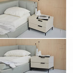 Modern Minimalist Bedside Cabinet - Sleek Design with Durable Material hms-4071