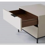 Modern Minimalist Bedside Cabinet - Sleek Design with Durable Material hms-4071
