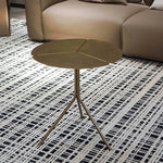Stylish Stainless Steel Coffee Table - Modern Design with Elegant Finish for Living Room Decor hmsf-4665