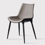 Stylish GFRP & PU Leather Dining Chair - Modern Design for Elegant Spaces hmsf-4666
