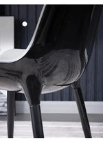 Stylish GFRP & PU Leather Dining Chair - Modern Design for Elegant Spaces hmsf-4666