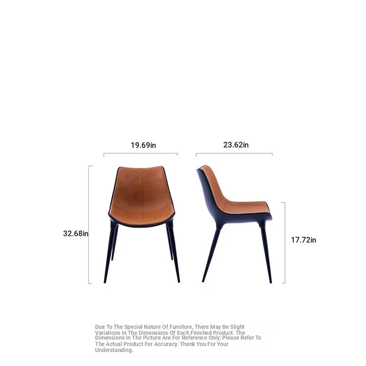 Stylish GFRP & PU Leather Dining Chair - Modern Design for Elegant Spaces hmsf-4666